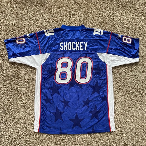Reebok NFL Pro-bowl Jeremy Shockey New York Giants Authentic Jersey Size LARGE - Picture 11 of 12